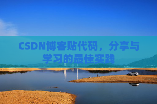 CSDN博客贴代码，分享与学习的最佳实践